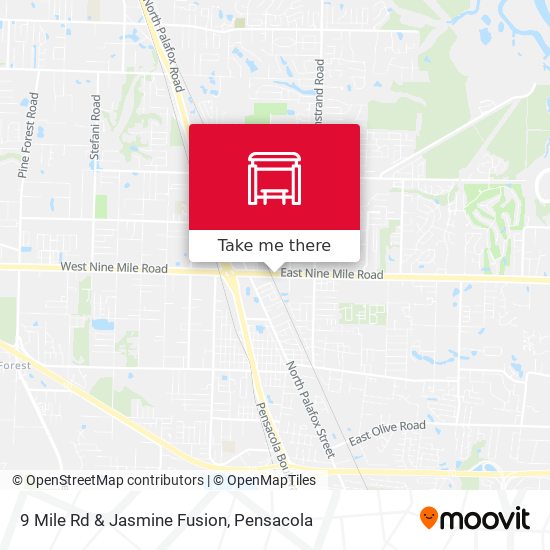 9 Mile Rd & Jasmine Fusion map