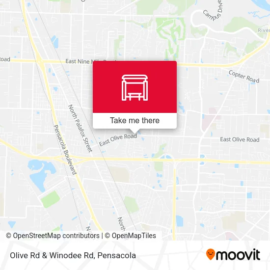 Mapa de Olive Rd & Winodee Rd