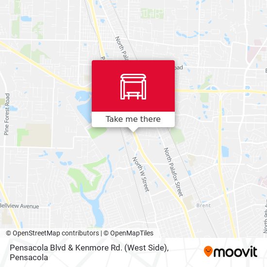 Pensacola Blvd & Kenmore Rd. (West Side) map