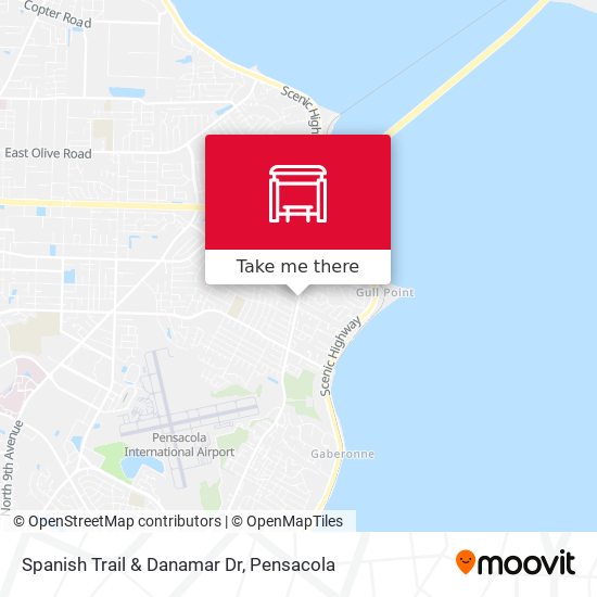 Spanish Trail & Danamar Dr map