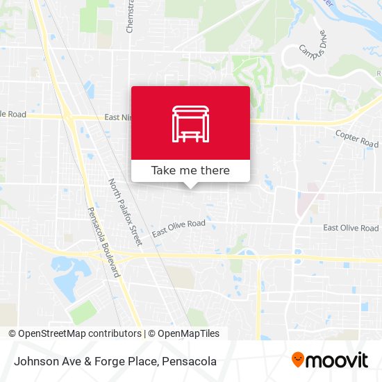 Mapa de Johnson Ave & Forge Place