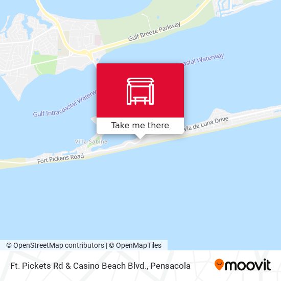 Ft. Pickets Rd & Casino Beach Blvd. map
