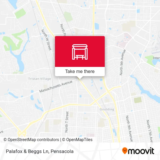 Mapa de Palafox & Beggs Ln