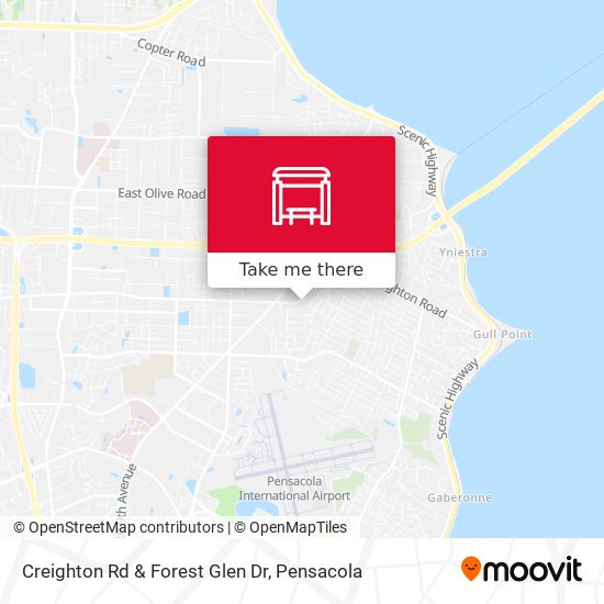 Creighton Rd & Forest Glen Dr map