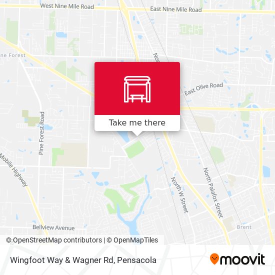 Wingfoot Way & Wagner Rd map