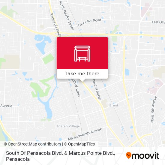 South Of Pensacola Blvd. & Marcus Pointe Blvd. map