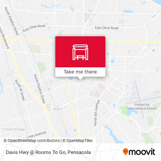 Davis Hwy @ Rooms To Go map