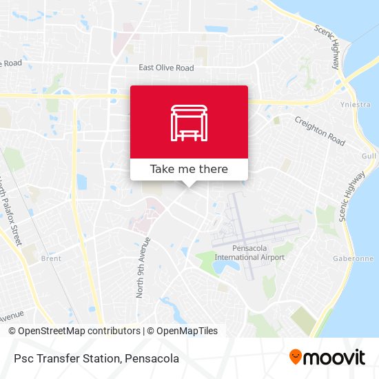 Psc Transfer Station map