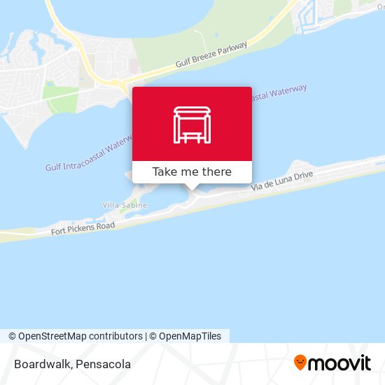 Boardwalk map