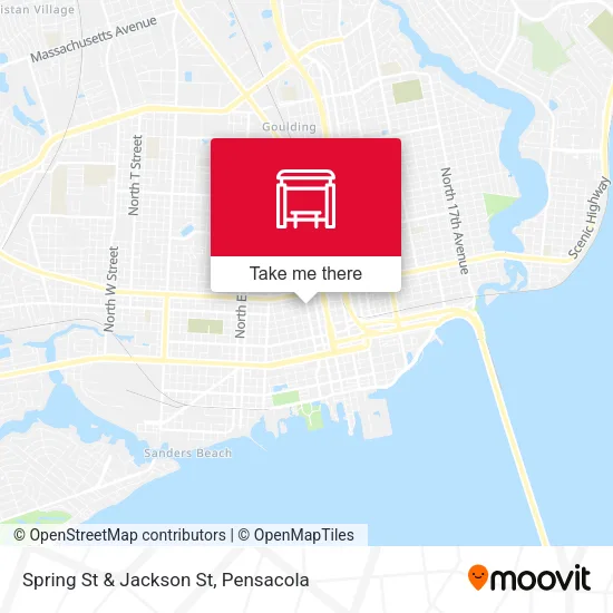 Mapa de Spring St & Jackson St