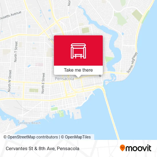 Mapa de Cervantes St & 8th Ave