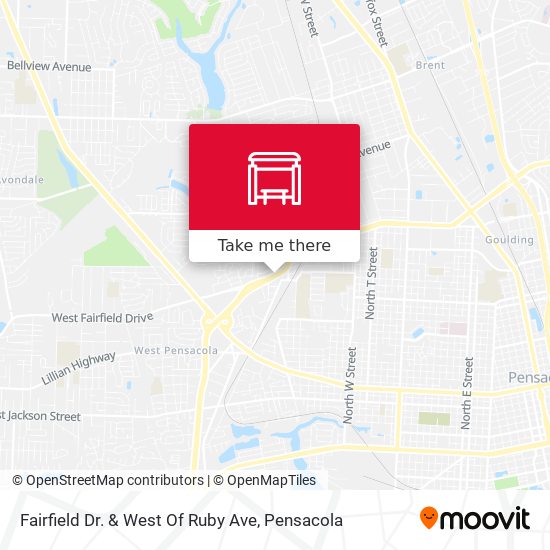 Fairfield Dr. & West Of Ruby Ave map