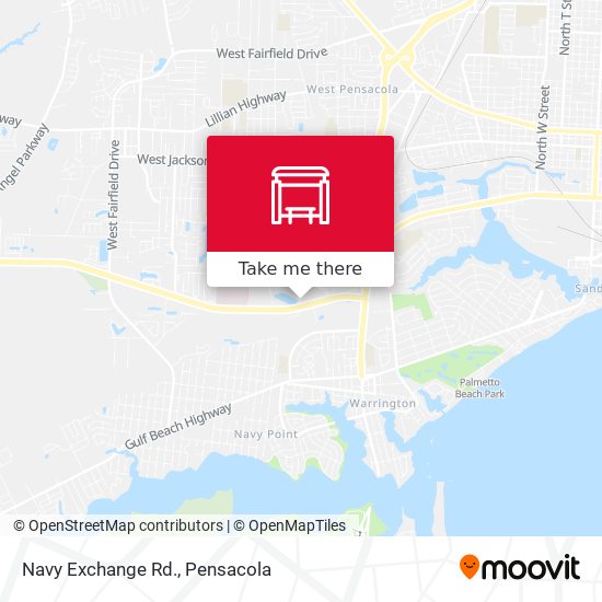 Navy Exchange Rd. map