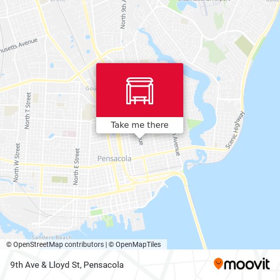 Mapa de 9th Ave & Lloyd St