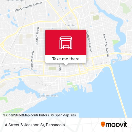 Mapa de A Street & Jackson St