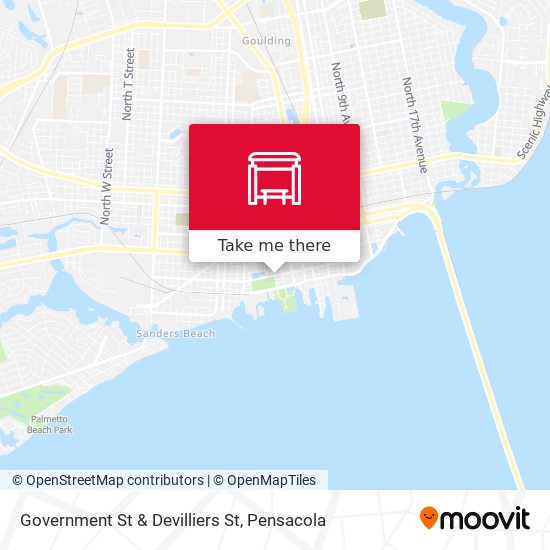 Mapa de Government St & Devilliers St