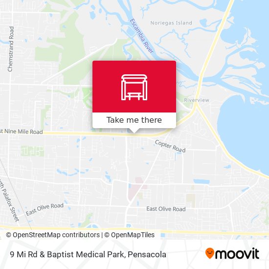 9 Mi Rd & Baptist Medical Park map