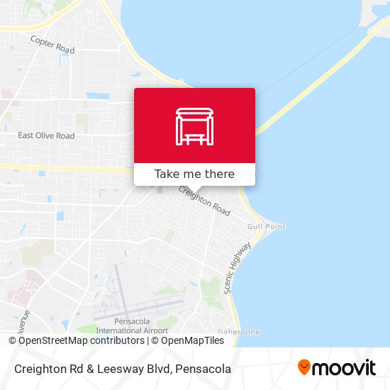 Creighton Rd & Leesway Blvd map