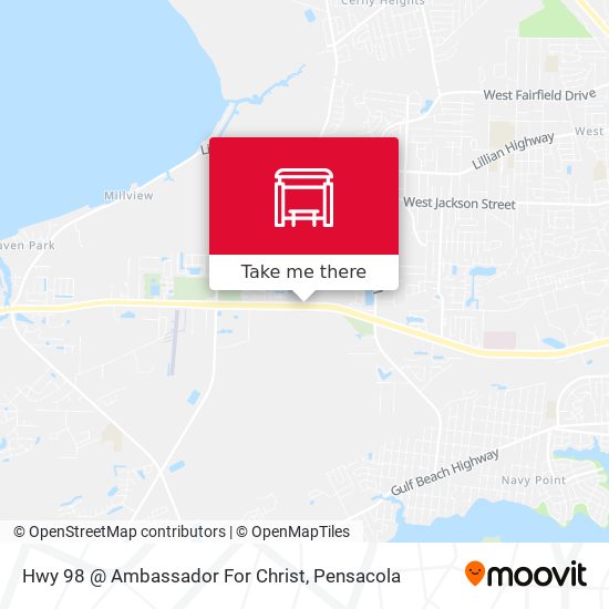 Mapa de Hwy 98 @ Ambassador For Christ