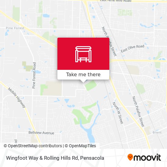 Mapa de Wingfoot Way & Rolling Hills Rd