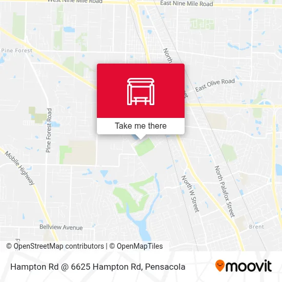 Hampton Rd @ 6625 Hampton Rd map