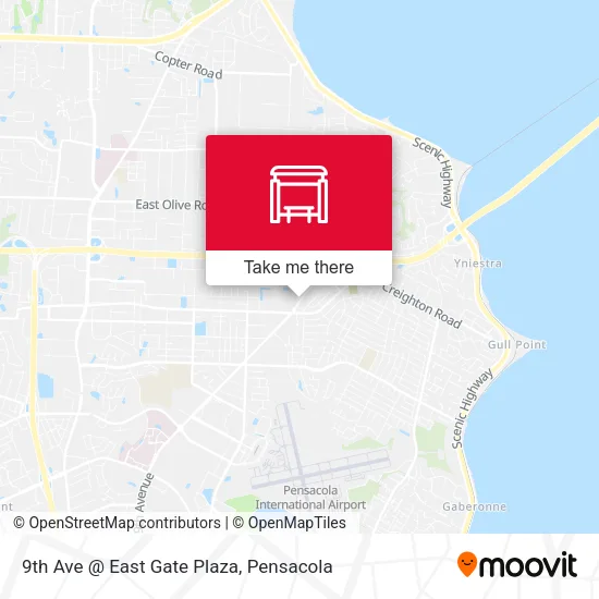Mapa de 9th Ave @ East Gate Plaza
