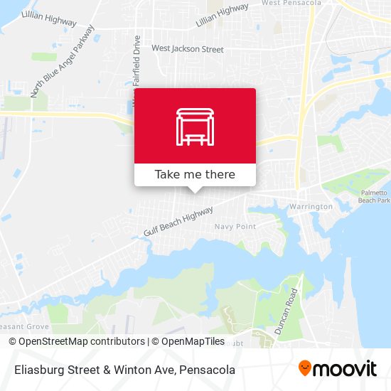 Mapa de Eliasburg Street & Winton Ave