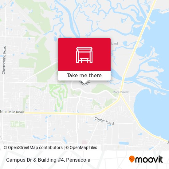 Campus Dr & Building #4 map