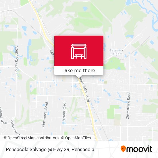 Pensacola Salvage @ Hwy 29 map