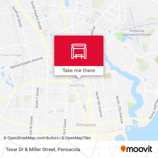 Texar Dr & Miller Street map