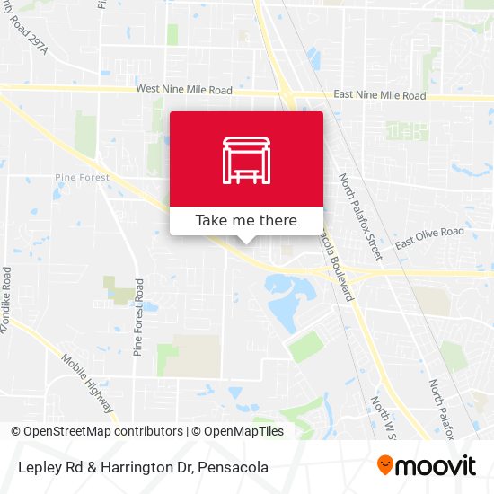 Lepley Rd & Harrington Dr map