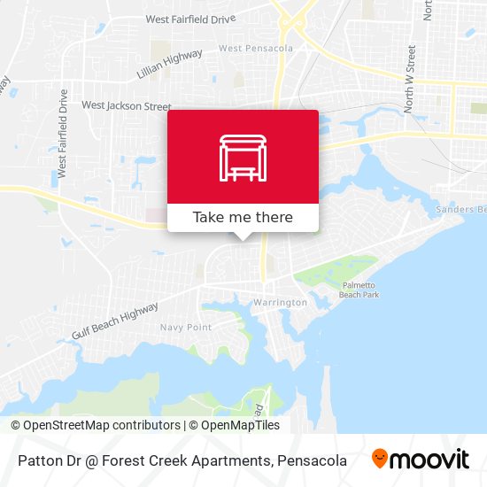Patton Dr @ Forest Creek Apartments map