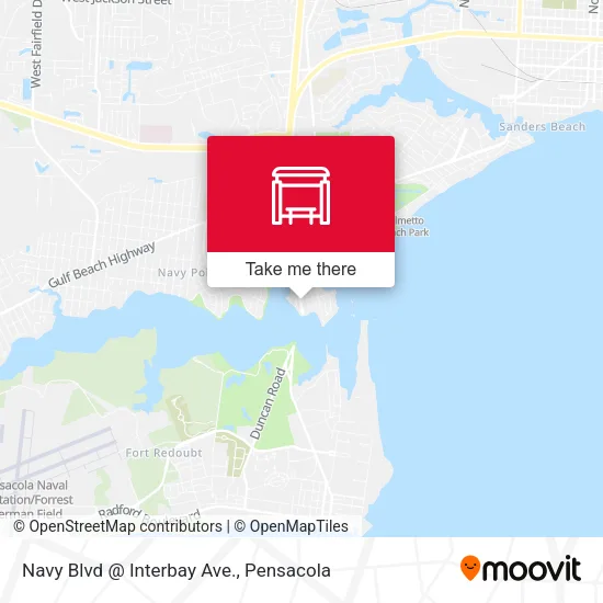 Mapa de Navy Blvd @ Interbay Ave.