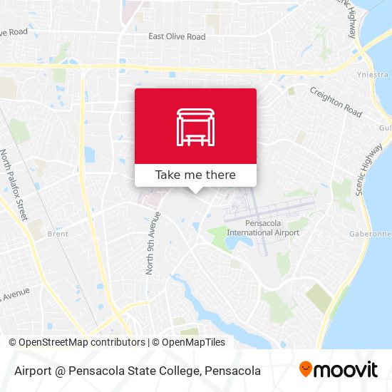 Airport @ Pensacola State College map