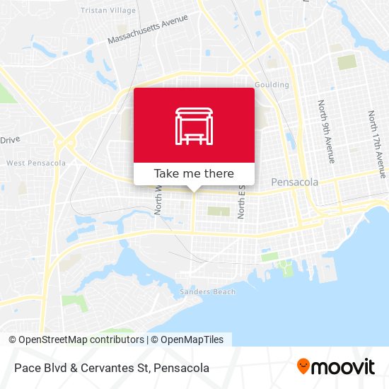 Mapa de Pace Blvd & Cervantes St