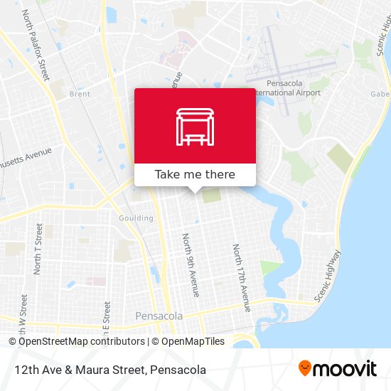 Mapa de 12th Ave & Maura Street