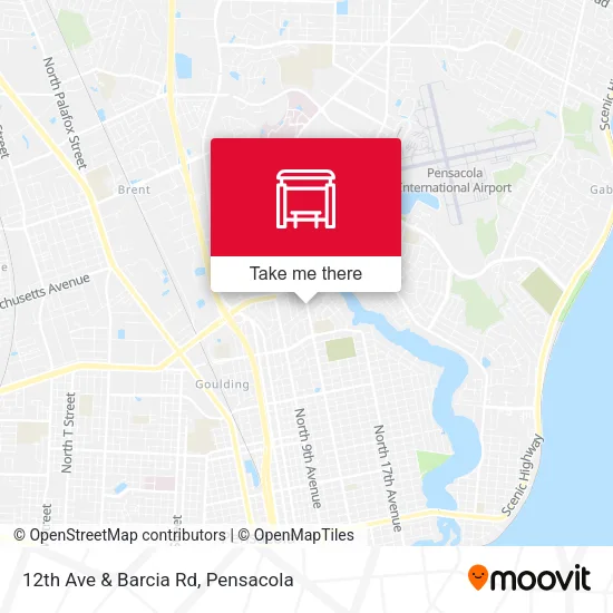 Mapa de 12th Ave & Barcia Rd