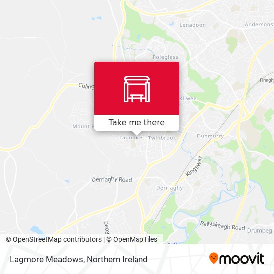 Lagmore Meadows map