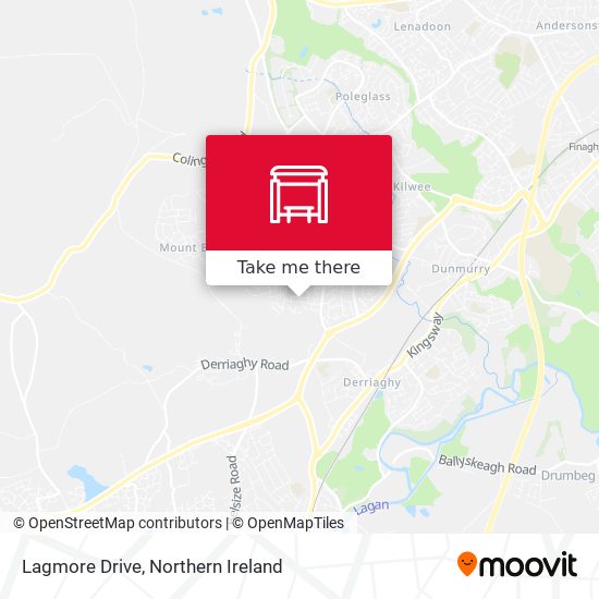 Lagmore Drive map