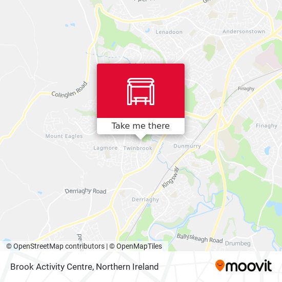 Brook Activity Centre map