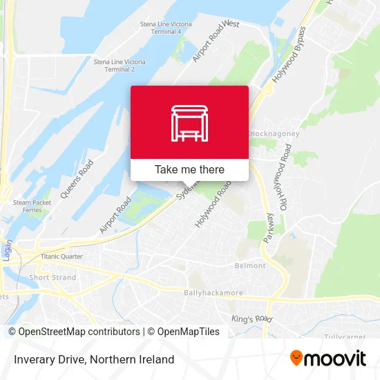 Inverary Drive map