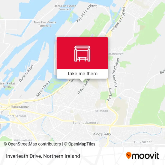 Inverleath Drive map