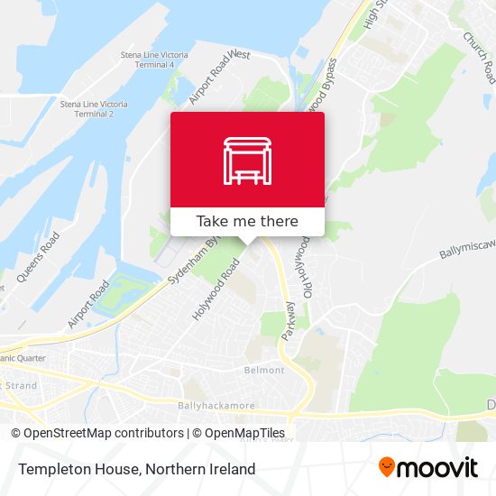 Templeton House map