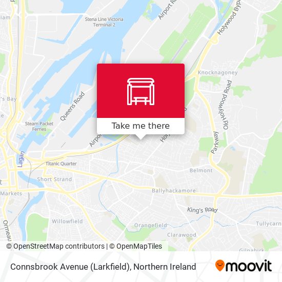 Connsbrook Avenue (Larkfield) map