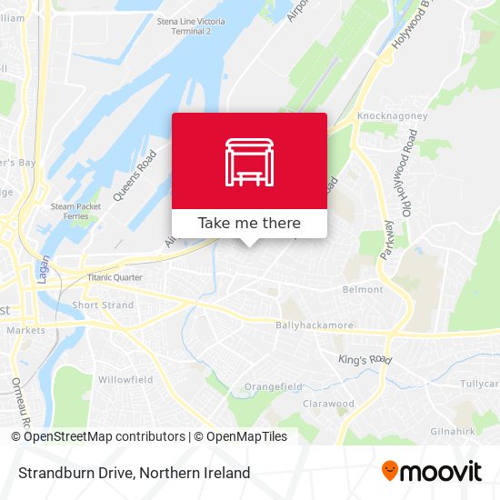 Strandburn Drive map