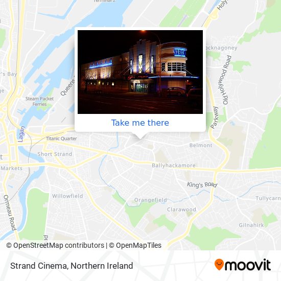 Strand Cinema map
