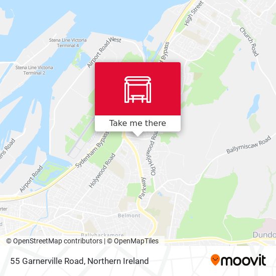 55 Garnerville Road map
