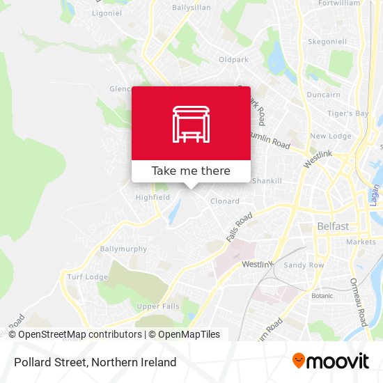 Pollard Street map