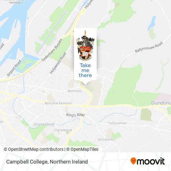 Campbell College map