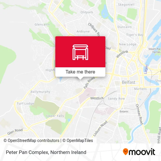 Peter Pan Complex map